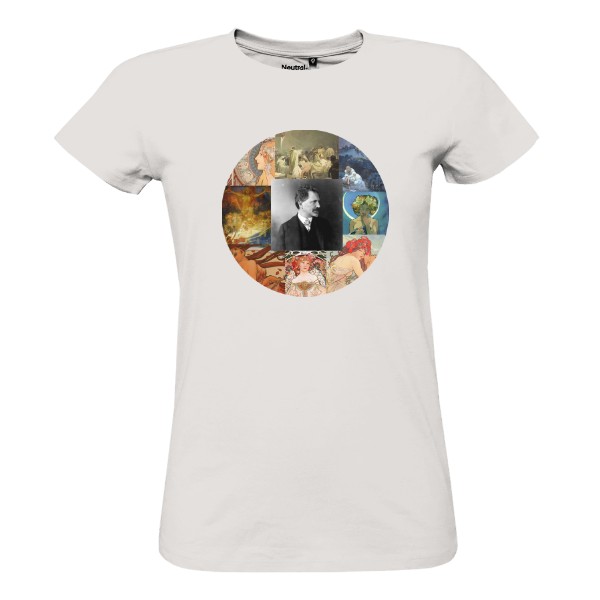 Tričko s potiskem Alfons Mucha 
