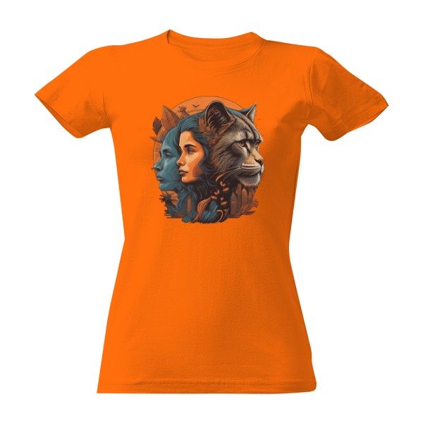 Tričko s potiskem Evoluce kočky