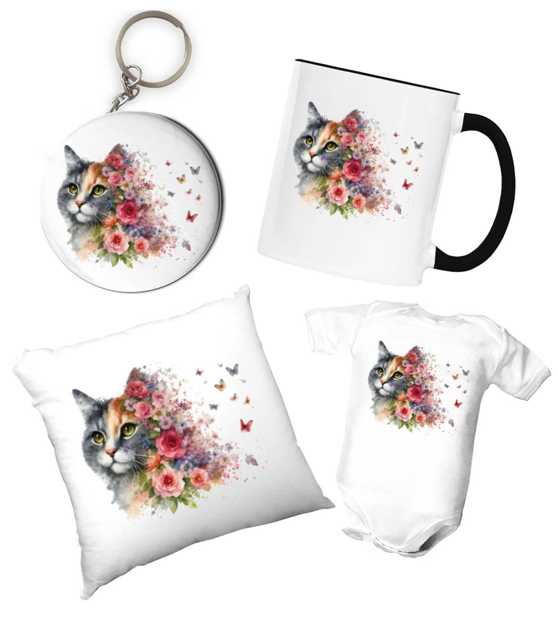 Flower cat