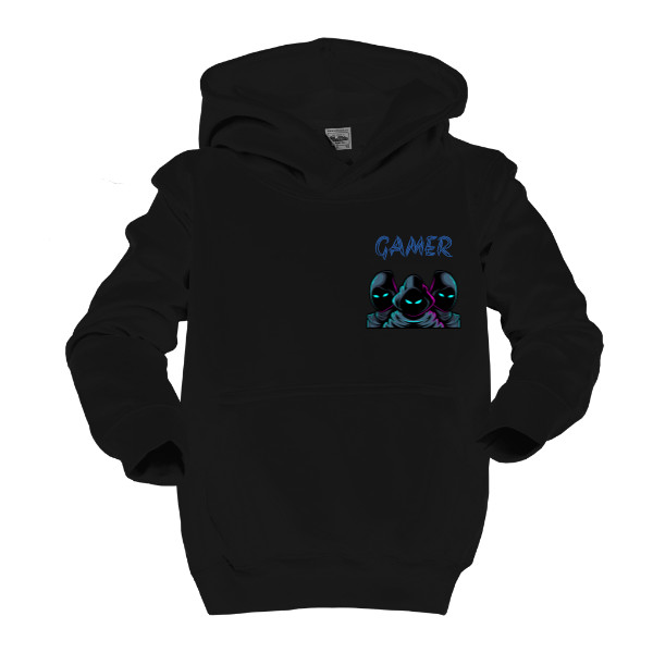 Dětská mikina s kapucí s potiskem Gamer Hood 