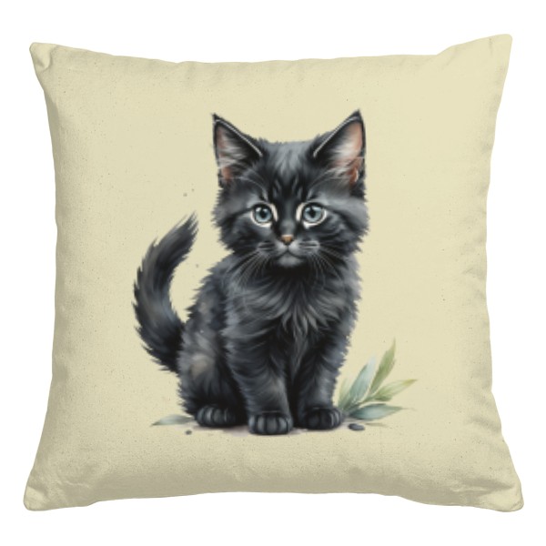 Polštář bavlněný  s potiskem Jsem jen tvoje koťátko