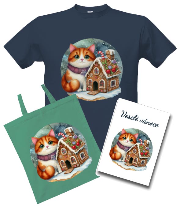 Kočičí perníková chaloupka