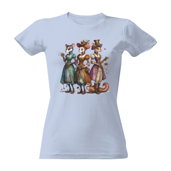 Tričko s potiskem Lasičky