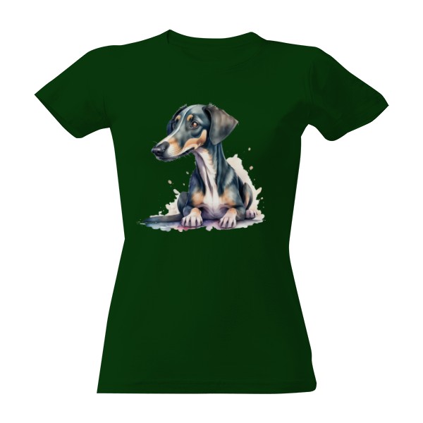 Tričko s potiskem malej chrtík