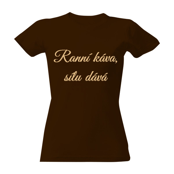 ranní káva