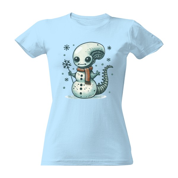 Sněhuláček z nebe