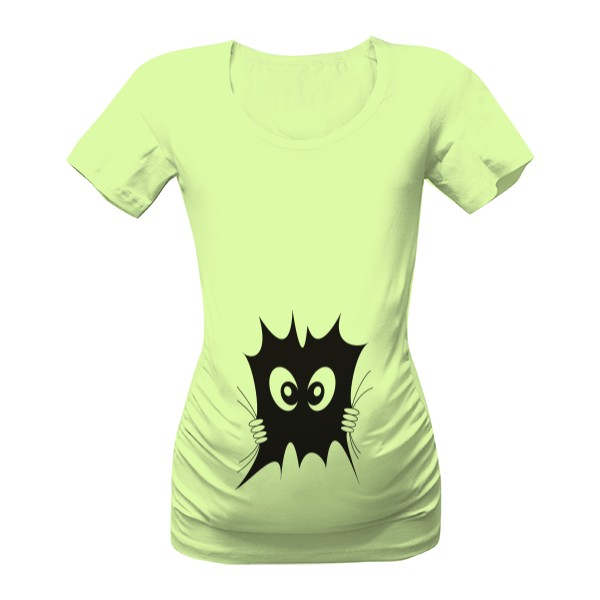 Tričko s potiskem Těšte se už brzy tu budu