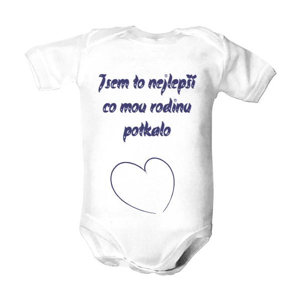 Dětské body  s potiskem to nejlepší