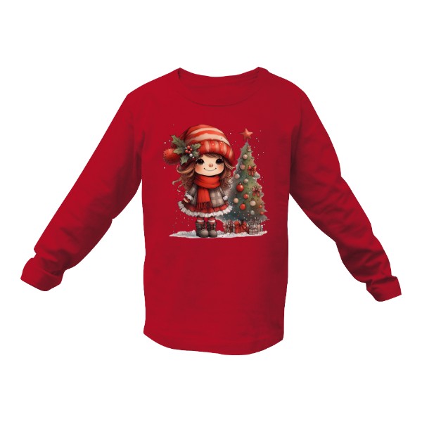 vánoční holčička