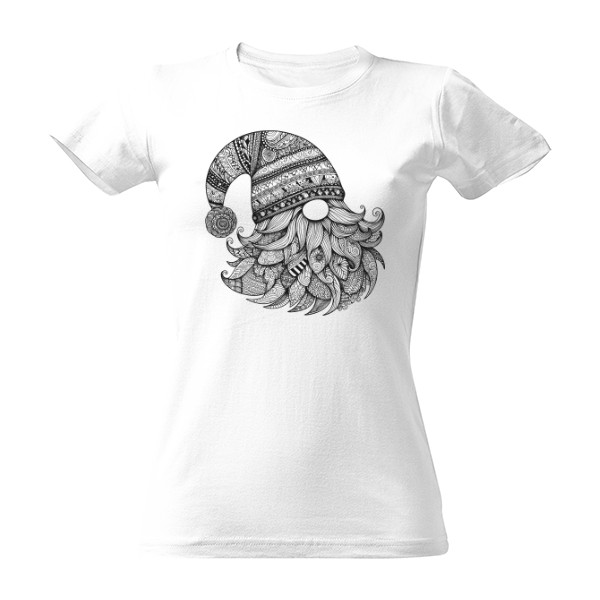 Tričko s potiskem Vánoční skřítek