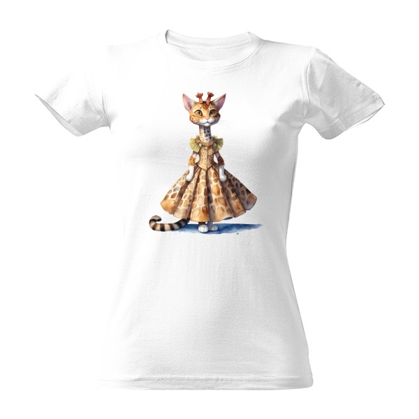 Tričko s potiskem Žirafka