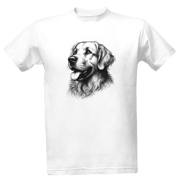 Tričko s potiskem Zlatej parťák